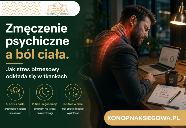 Zmęczenie psychiczne a ból ciała: jak stres biznesowy odkłada się w tkankach i jak sobie z tym radzić